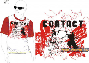 T shirt картинка на футболку m-029