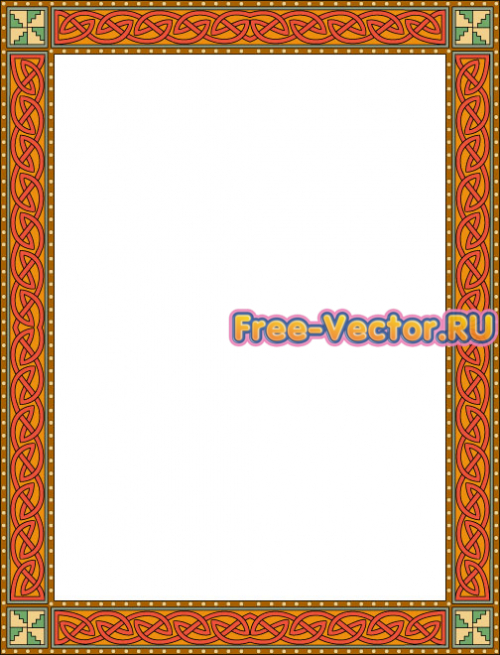 Рамка формат EPS t0306