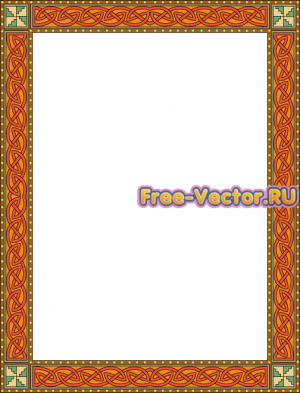 Рамка формат EPS t0306
