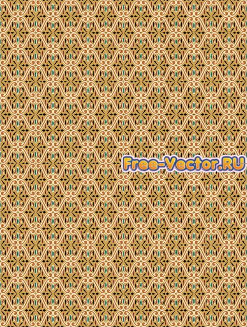 Фон с узорами формат EPS 676