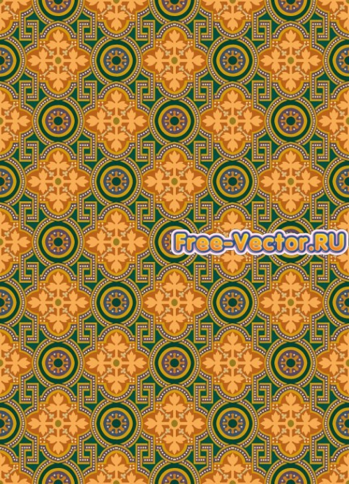Фон с узорами формат EPS 501