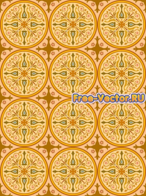 Фон с узорами формат EPS 534