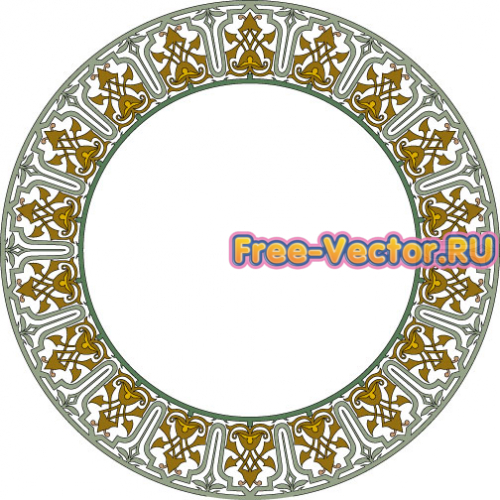 Рамка формат EPS t0235