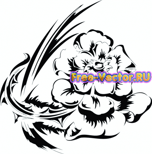 Цветок вектор cdr
