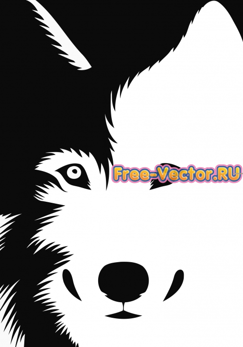 Пес вектор