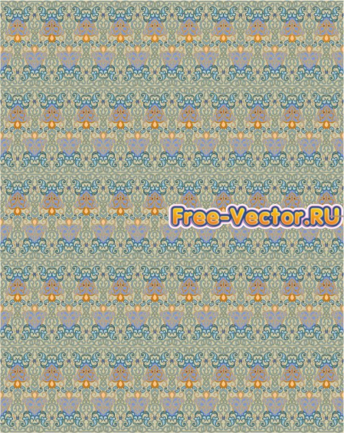 Фон с узорами формат EPS 651