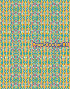 Фон с узорами формат EPS 065