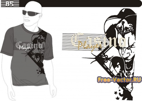 T shirt картинка на футболку m-085