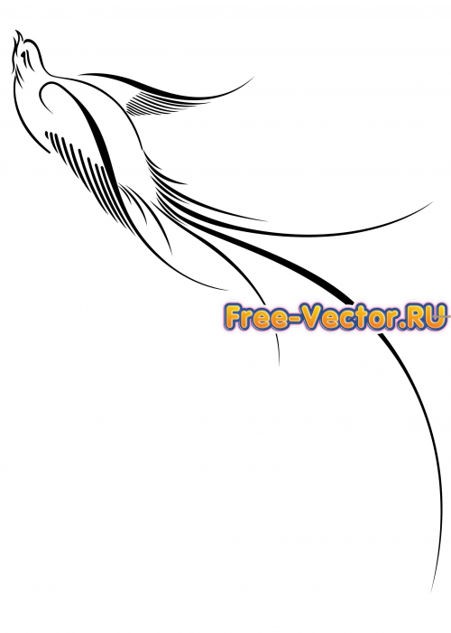 Птичка формат eps 2795
