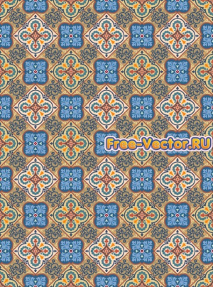 Фон с узорами формат EPS 570