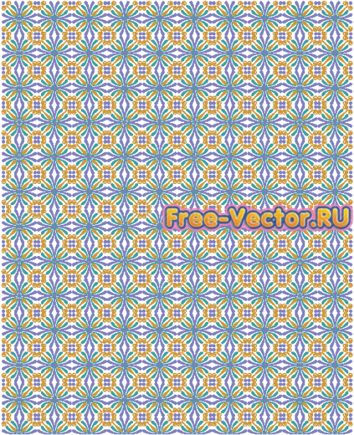 Фон с узорами формат EPS 064