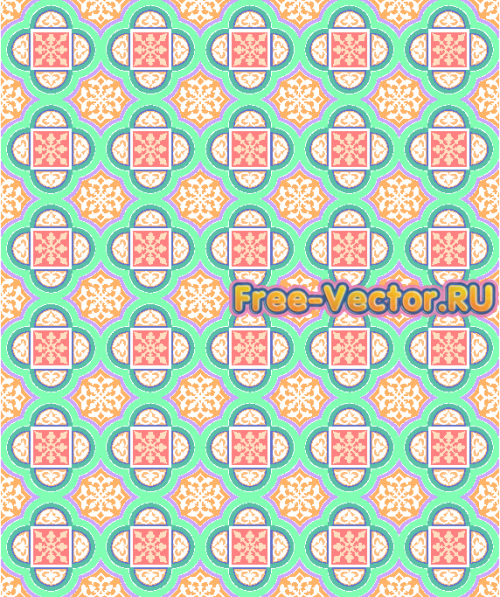 Фон с узорами формат EPS 002