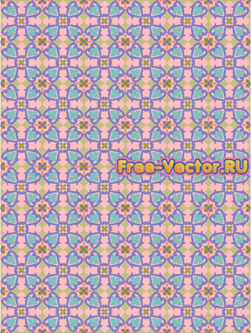 Фон с узорами формат EPS 046