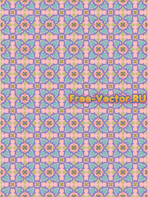 Фон с узорами формат EPS 046