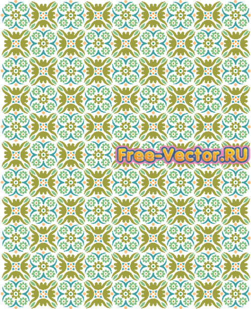 Фон с узорами формат EPS 043