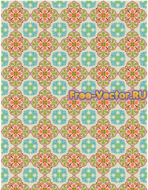 Фон с узорами формат EPS 044