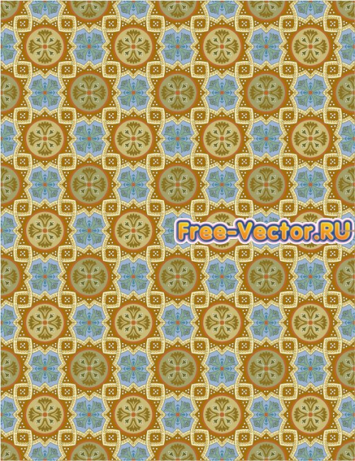 Фон с узорами формат EPS 605