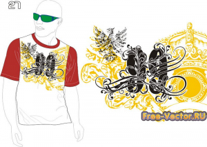 T shirt картинка на футболку m-027