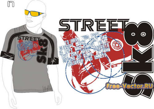 T shirt картинка на футболку m-017