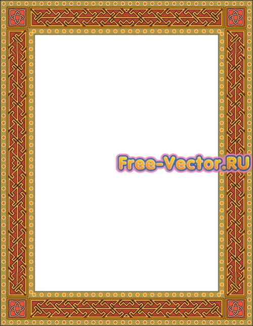 Рамка формат EPS t0304