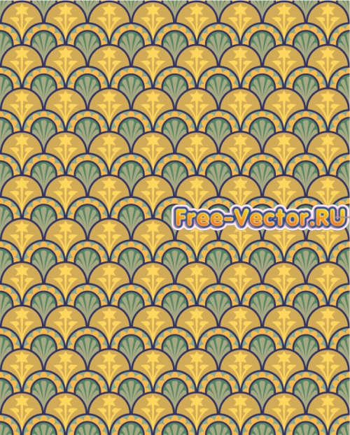 Фон с узорами формат EPS 688