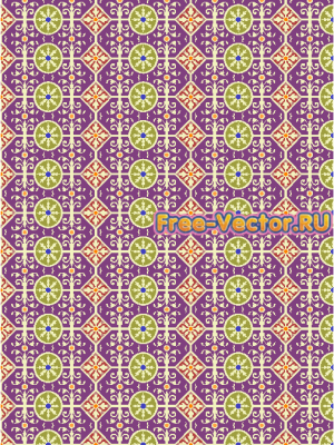 Фон с узорами формат EPS 030