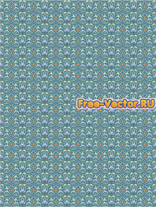 Фон с узорами формат EPS 637