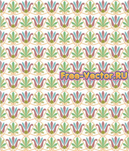 Фон с узорами формат EPS 052