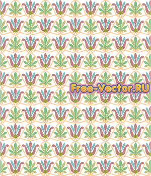 Фон с узорами формат EPS 052