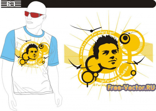 T shirt картинка на футболку m-067