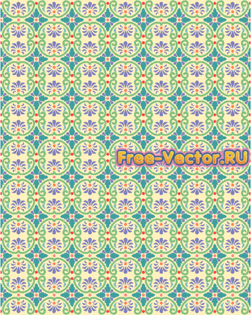 Фон с узорами формат EPS 026