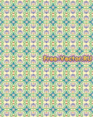 Фон с узорами формат EPS 026