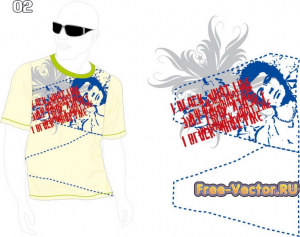 T shirt картинка на футболку m-002