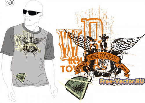 T shirt картинка на футболку m-050
