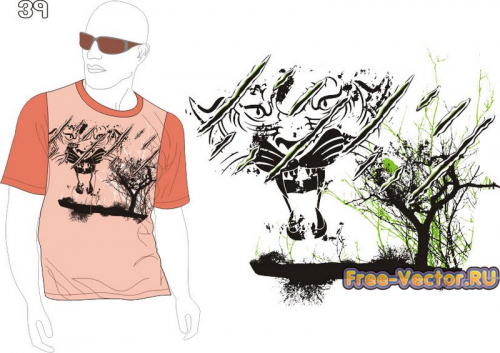 T shirt картинка на футболку m-039