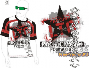 T shirt картинка на футболку m-021