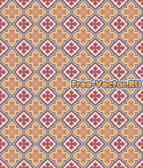 Фон с узорами формат EPS 509