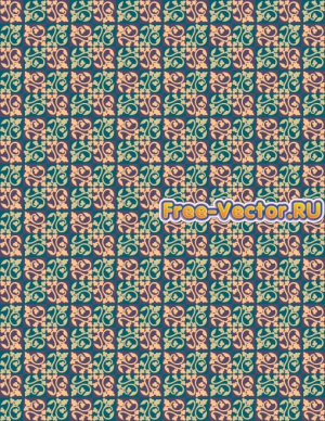 Фон с узорами формат EPS 596