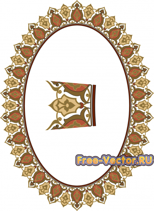 Рамка с орнаментом ER 0734