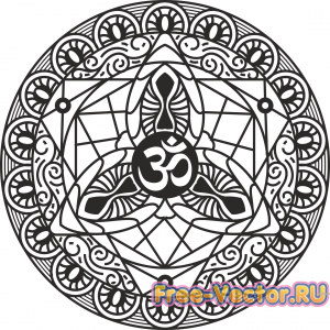 Мандала 661 формат CDR