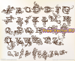 Алфавит вектор cdr