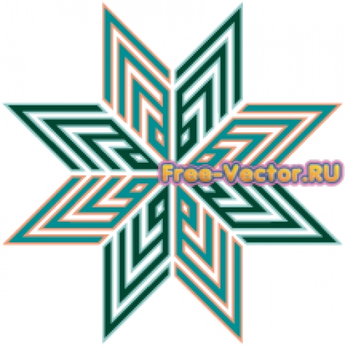 Набор орнаментов EPS 027