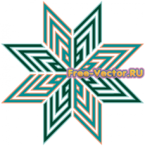 Набор орнаментов EPS 027