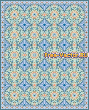 Фон с узорами формат EPS 545