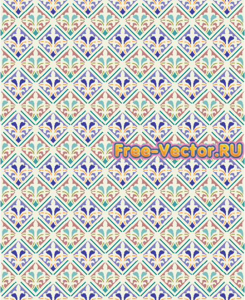 Фон с узорами формат EPS 042