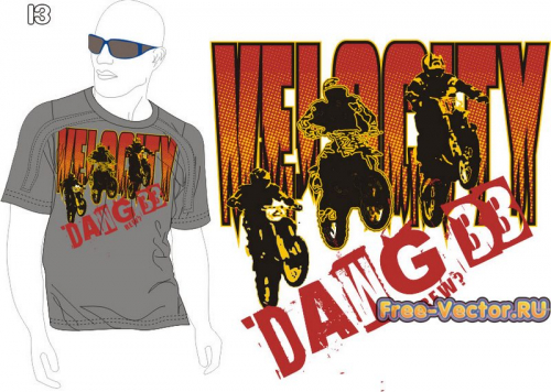 T shirt картинка на футболку m-013