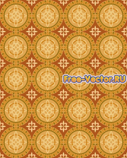 Фон с узорами формат EPS 535