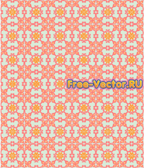 Фон с узорами формат EPS 054